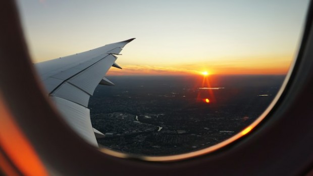 Airplano's window view