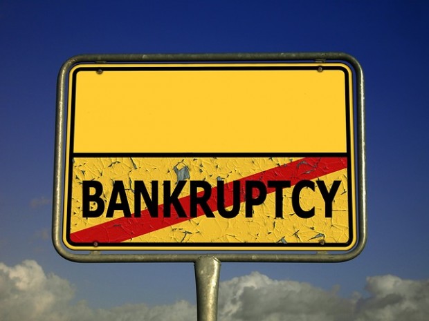 Bankruptcy signage