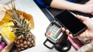 Paying with a smartphone
