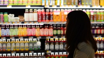Woman in the grocery