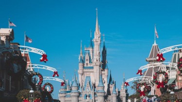 Disney land castle